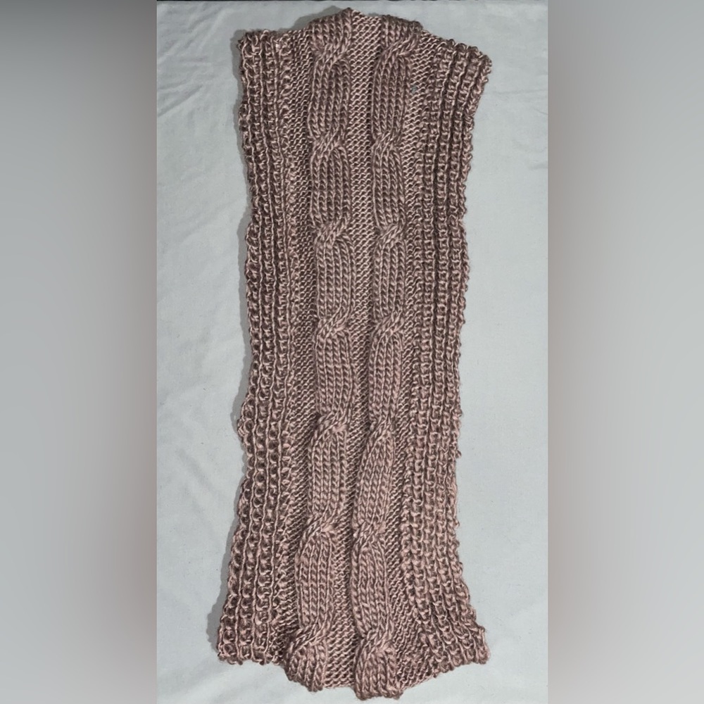 Brown Infinity Scarf - Picture 4 of 6